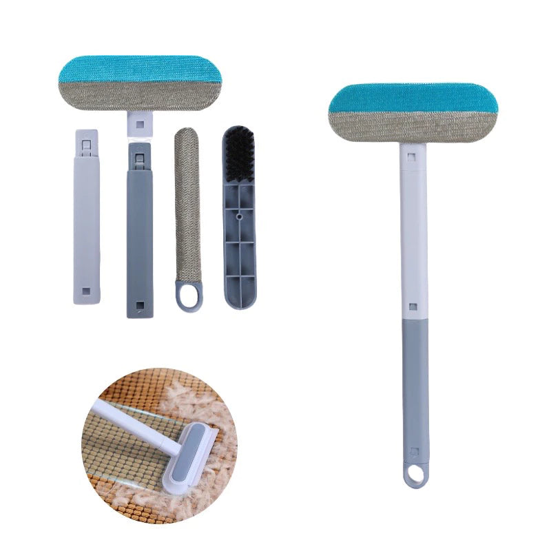 Escova Removedor de Pêlos Para Animais De Estimação Multifuncional Roupas Tapete Remoção De Pó