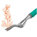 Extrator De Ervas Daninhas Alumínio Com O Cabo Emborrachado Ergonômico