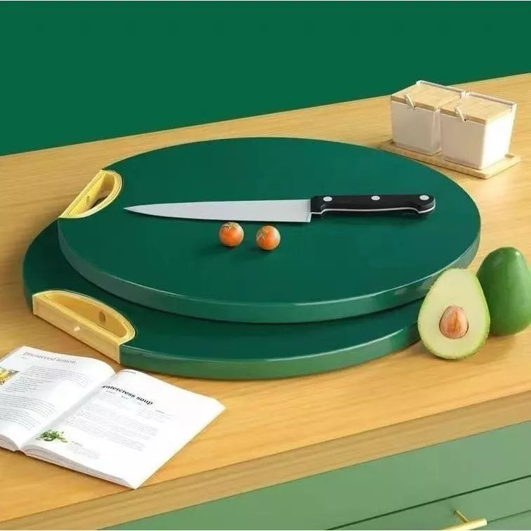Tábua De Corte Verde Antibacteriana À Prova De Mofo Com Suporte Em Pé Para Cozinha