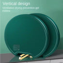 Tábua De Corte Verde Antibacteriana À Prova De Mofo Com Suporte Em Pé Para Cozinha