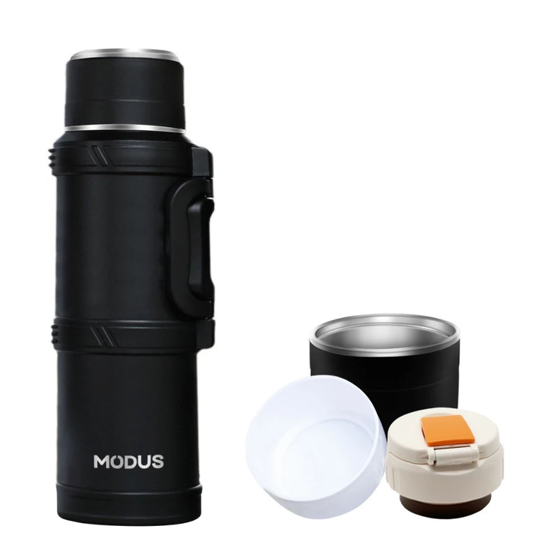 MODUS Garrafa Térmica 2.5 Litros Quente Frio Com Isolada Térmico Capacidade Viagem Garrafa De Água