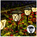 Luzes De Gramado E Jardim Com Energia Solar, Com Efeito De Sombra E Impermeáveis Para Decoração E Paisagismo