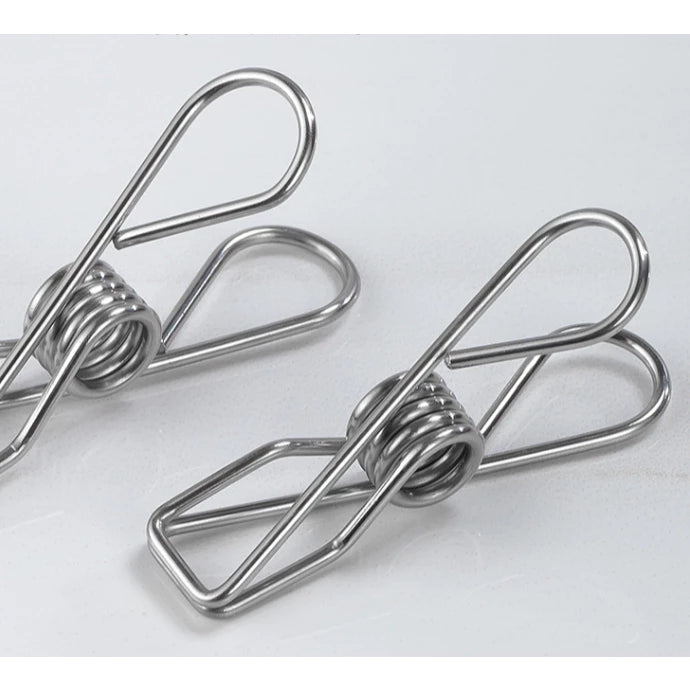 Varal 40 Prendedores Para Roupa Intima Para Calcinha Meia Cueca  Reforçado inox 20 Prendedores