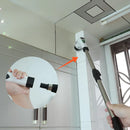 Escova De Limpeza 9 Em 1 Recarregavél Elétrica Giratória Com Cabo Alongador