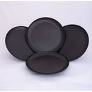 Jogo 4 Pratos Resistente Empilhável Reutilizável