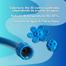 Irrigador Pulverizador Mangueira Flex Névoa Refrescante Verão Ajustável Piscina Jardim Praia