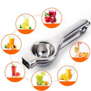 Espremedor de Limão Inox Manual Maciço Super Forte Utensilio para Cozinha Multiuso