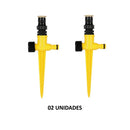 Aspersor Circular Para Irrigação de Garamado Jardim Hotalicia Pomar Plantas Capim