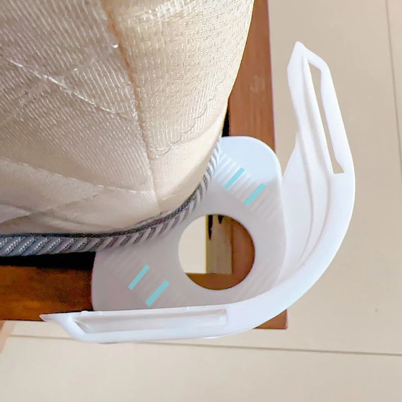 Simples Prático Agulha Livre Colcha Capa Fixação Clipe-Quarto Doméstico Invisível Lençol Anti Rugas Retentor