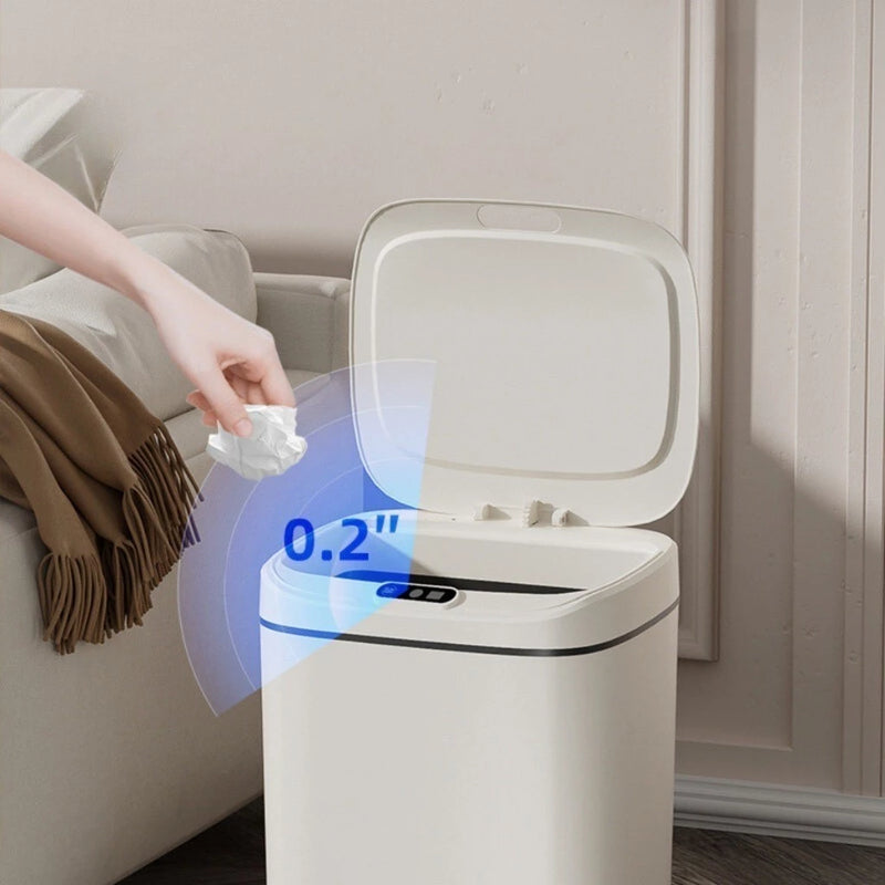 Lixeira com Sensor Automático Inteligente Abre Fácil 16 litros