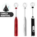 Batedor Misturador Mixer Elétrico para Bebidas Leite Café Clara de Ovos