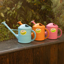 Regador plantas plástico 1,5L jardim jardinagem horta bico fino chuveiro