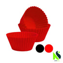 Kit Forma para cupcake Silicone Forminhas de Silicone Quindim empada