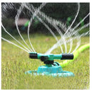 Aspersor Para Irrigação De Jardins E Horta 3 Saídas Rotativo 360