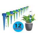 Kit 12 Gotejador Irrigador Acoplável Garrafa Planta Jardim