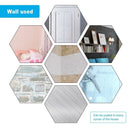 10pçs Gancho Adesivo De Plástico Transparente Com Plugue Forte Para Cozinha, Banheiro