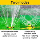 Aspersor Automático Rotativo 360 Graus para Irrigação de Vilas, Jardins e Gramados, Conectado em Série