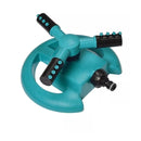 Aspersor Para Irrigação De Jardins E Horta 3 Saídas Rotativo 360