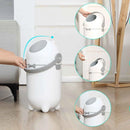 Lixeira Antiodor Descarte de Fraldas Lixo Mágico - Maxi Baby