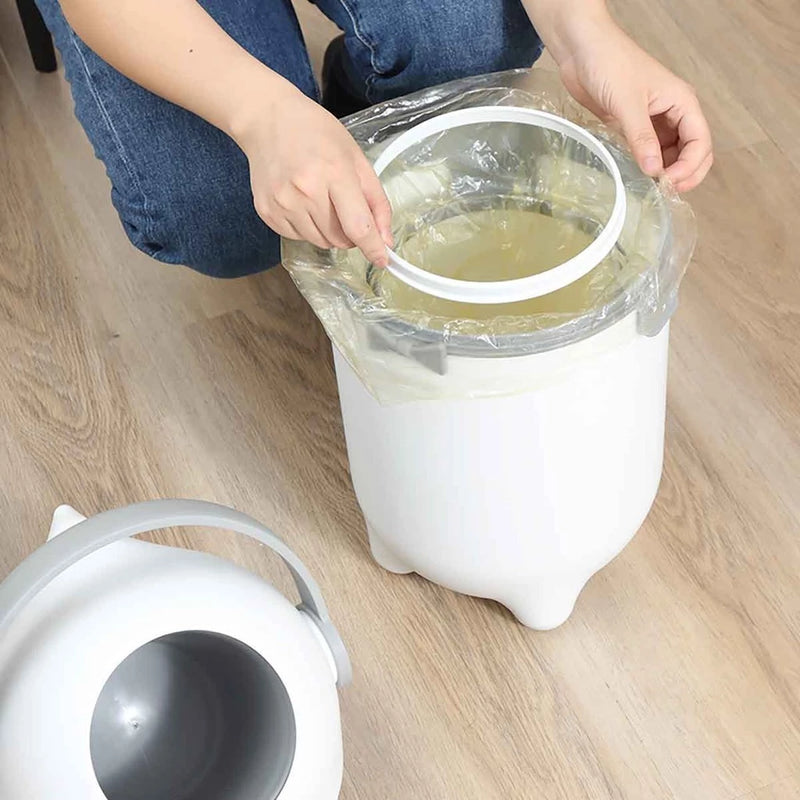 Lixeira Antiodor Descarte de Fraldas Lixo Mágico - Maxi Baby