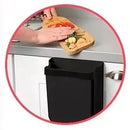 Lixeira de Pia Retrátil Dobrável Acoplável 6 E 10 Litros Multiuso