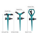 Aspersor Automático De Água De Jardim Rotativo 360 Graus Sistema De Irrigação De Gramado Bocal