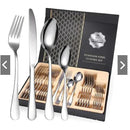 Jogo De Talheres - Faqueiro de Cozinha com 24 Peças