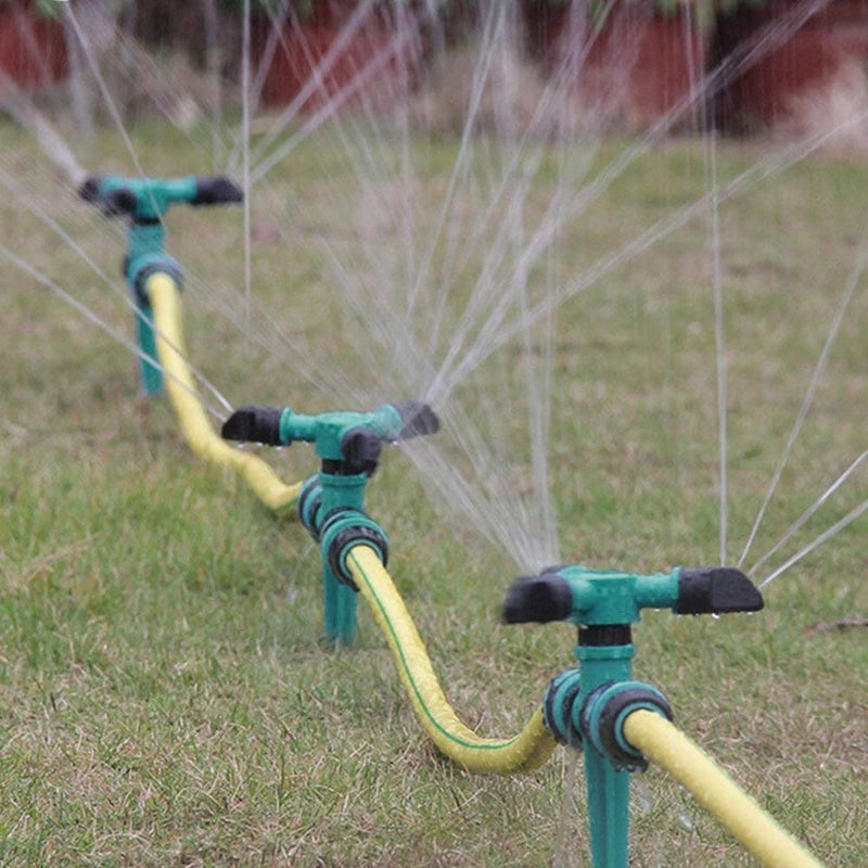 Aspersor Automático De Água De Jardim Rotativo 360 Graus Sistema De Irrigação De Gramado Bocal