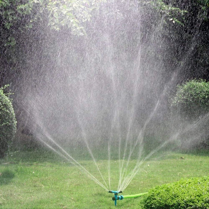Aspersor Automático De Água De Jardim Rotativo 360 Graus Sistema De Irrigação De Gramado Bocal