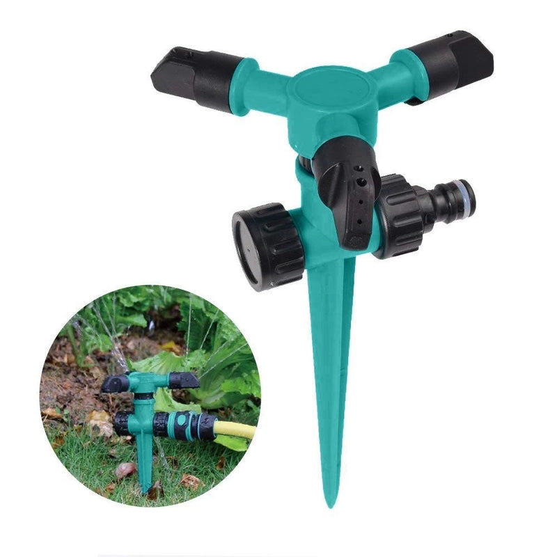 Aspersor Automático De Água De Jardim Rotativo 360 Graus Sistema De Irrigação De Gramado Bocal