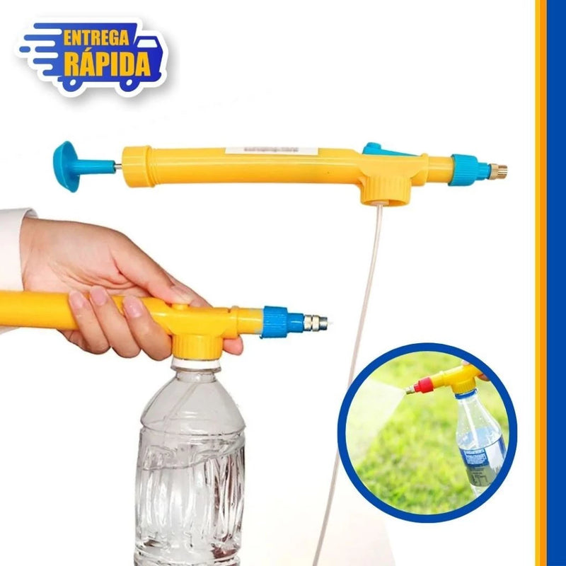Kits 2 Pulverizador E Borrifador Para Garrafa Pet Manual Spray Para Jardinagem Adaptável Multiuso