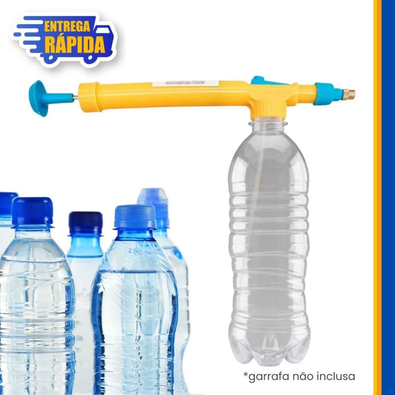 Kits 2 Pulverizador E Borrifador Para Garrafa Pet Manual Spray Para Jardinagem Adaptável Multiuso