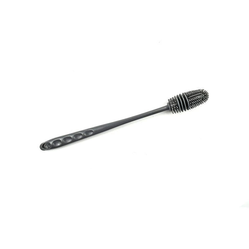 Escova para Lavagem de Copos e Garrafas de Leite em Silicone com Cabo Longo para Doméstico e Chá